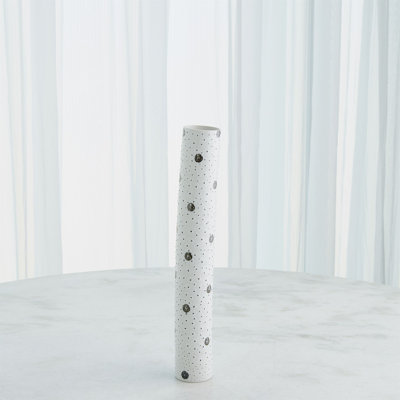 Spotted Handmade Porcelain Table Vase