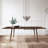 Bernabeu 95" L Extendable Dining Table