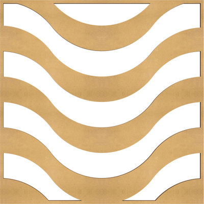 Panneaux muraux décoratifs en bois Parker