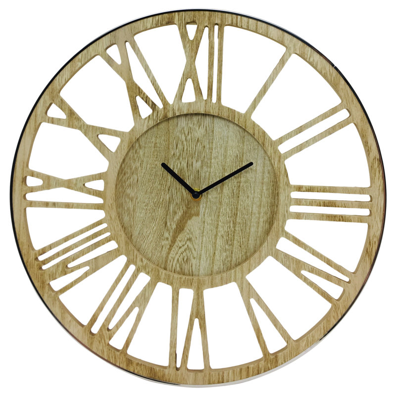 Baggett Wood Wall Clock