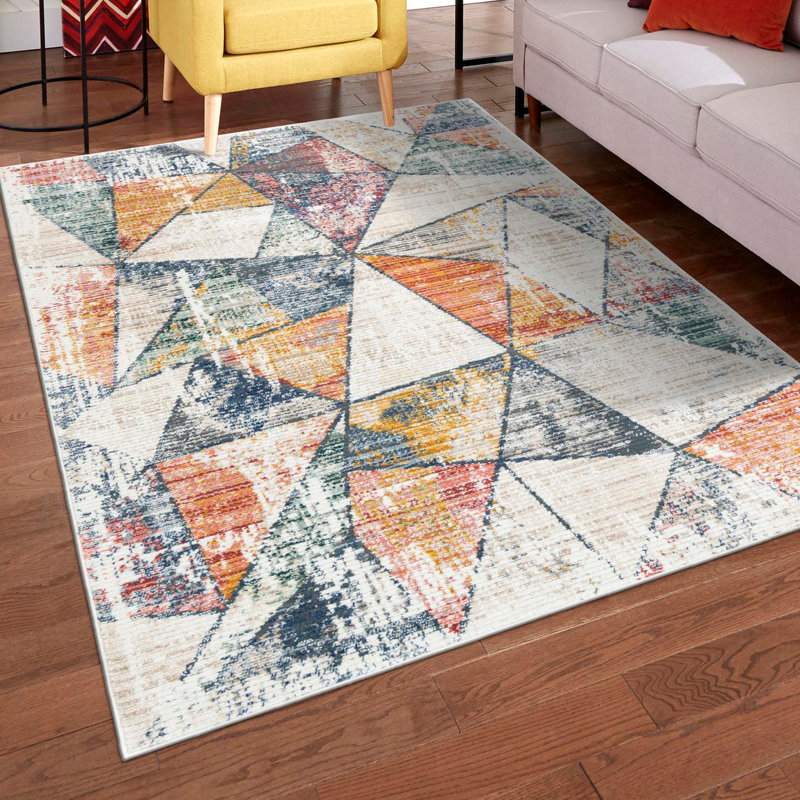 Caparro Geometric Rug, Rectangle 7'10" x 10'2"