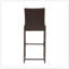 Ensemble de tabourets de bar CONWAY Transitional, en osier, résistant aux intempéries et durable pour l'extérieur-1176383360