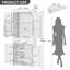 182.5cm Kitchen Pantry