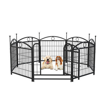 Heavy-Duty Foldable Exercise Pen With Gravity Lock