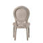 Ensemble de 2 chaises d'appoint Faustine