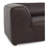 5-Piece Top-Grain Leather Modular Sectional with Ottoman-534108887-492058564
