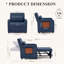 Upholstered Fabric Standard Recliner-802494409