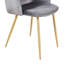 Denise 46cm H Velvet Upholstered Armchair-1202843357