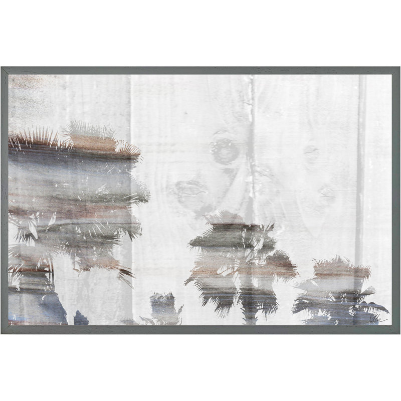 Single Picture Frame Print, 76cm H x 114cm W, Grey