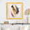 " Abstract Geode Watercolor Gold II "