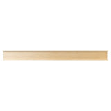Muirwood Maple Wood Fireplace Mantel Shelf Elegant Transitional Design with Symmetrical Top