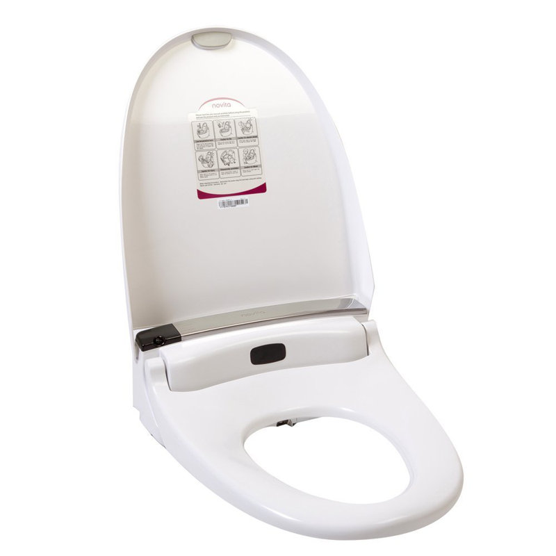 Siège de toilette de nettoyage rond-avant Novita