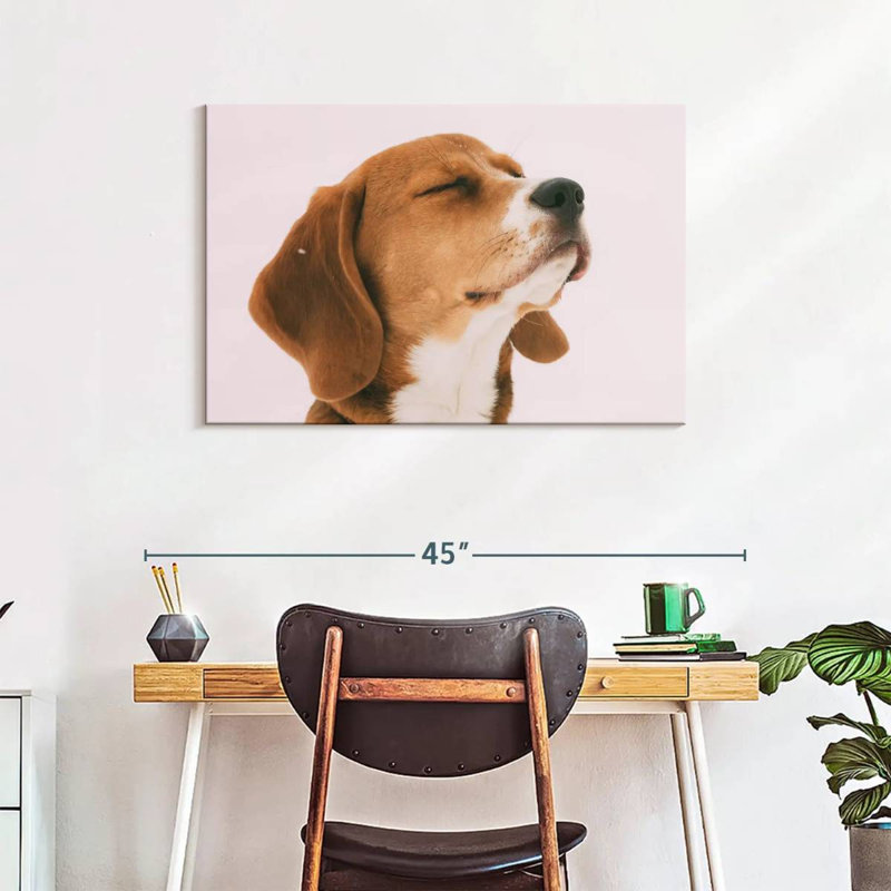 Brampt Beagle, 24" H x 36" W