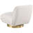 Iyden Upholstered Swivel Slipper Chair-80791032