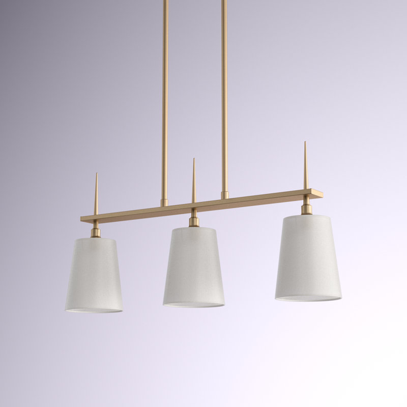 Lidia 3 - Light Dimmable Square / Rectangle Chandelier
