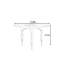 Natural and elegant solid wood dining table-110457762