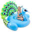 Radeau de paon géant gonflable