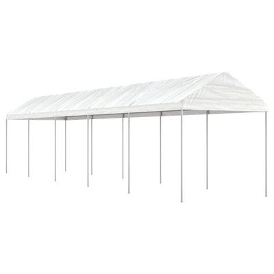 Dakota Fields Gazebo With Roof White 11.15X2.28X2.69 M Polyethylene