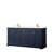 Avery 72'' Double Bathroom Vanity with Quartz Top-98213410-98213417-100500730