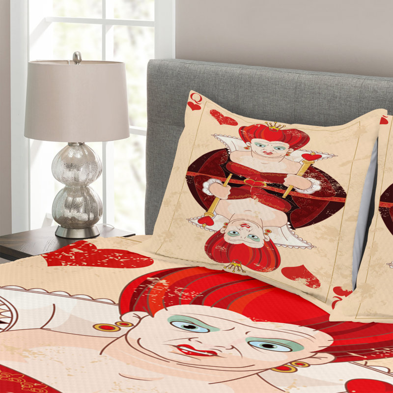 Alice in Bedspread Set with Shams, 220 x 264 cm