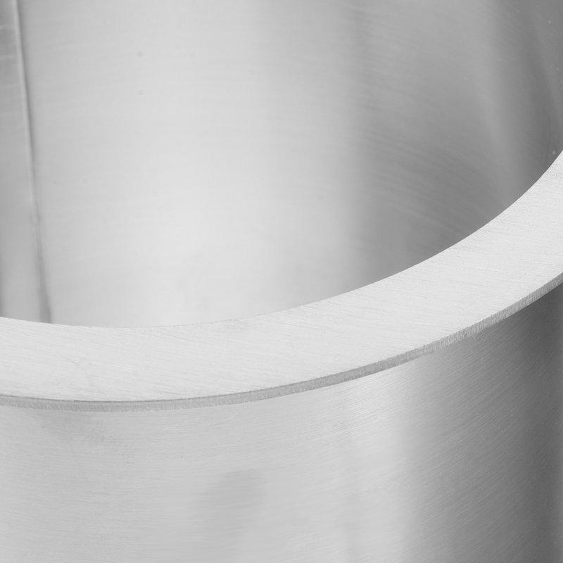 Drop-in Trash Chute Stainless Steel Round Built-in Countertop Waste Trash Chute Grommet