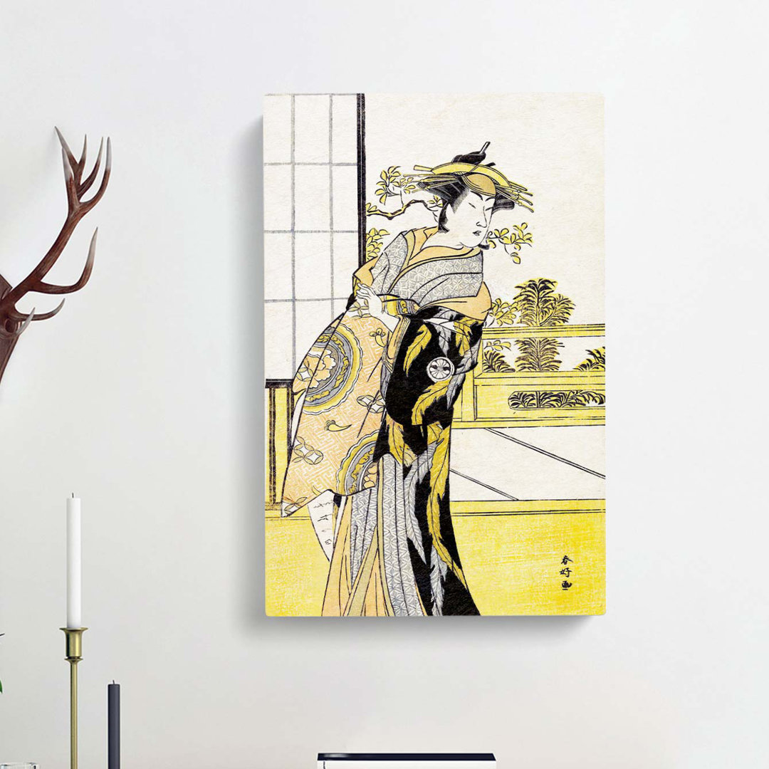 Segawa Kikunojo by Katsukawa Shunsho - Wrapped Canvas