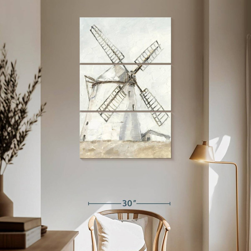 Alvord European Windmill I, 65'' H x 42'' W