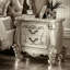 Table de chevet avec deux tiroirs Luxury Vintage