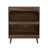Medieval-Style Modern Shoe Cabinet, Upright Shoe Storage Unit With Vertical Grooved Finish-1053623159