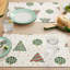 Kate Spade New York Holiday Confetti Placemats 13"x19" Cream/Green