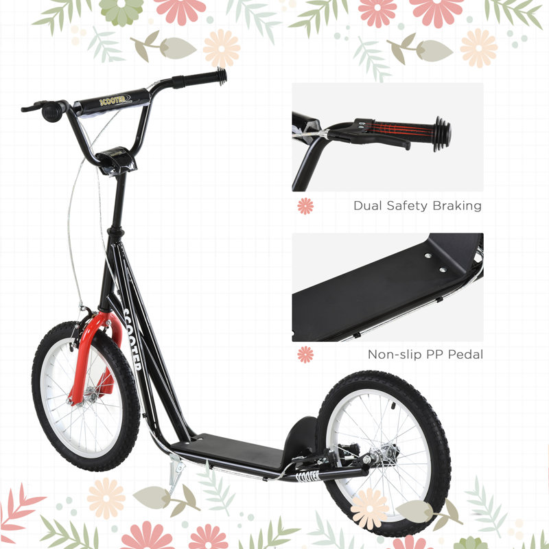 Aosom Scooter, Black