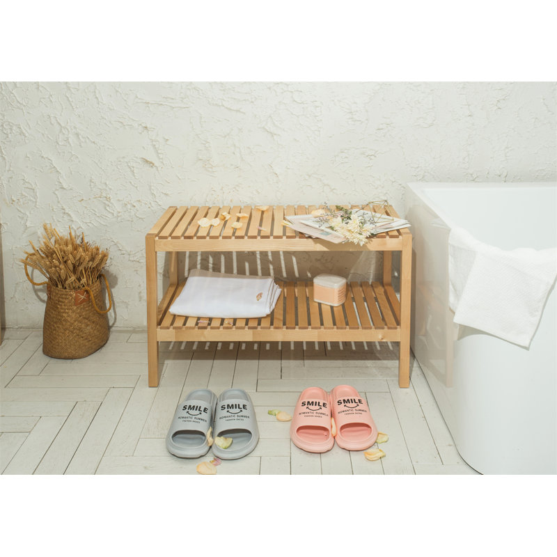 Agatie Solid Wood Bathroom Shelves