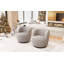 Fauteuil demi-tonneau pivotant Nen Boucle-2062154092