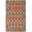 Tapis oriental géométrique Kilim 7 x 10