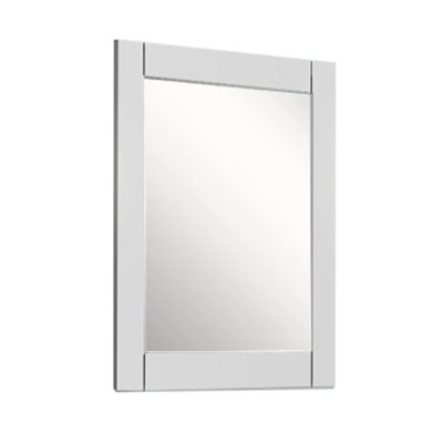 Olliyah Solid Wood Rectangle Mirror