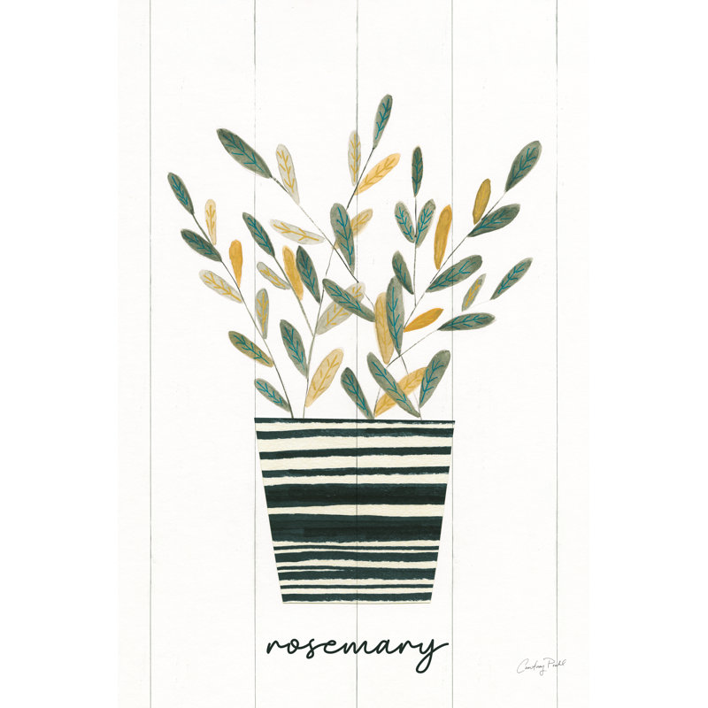 Herb Garden V by Courtney Prahl - Wrapped Canvas Painting, 122cm H x 81cm W