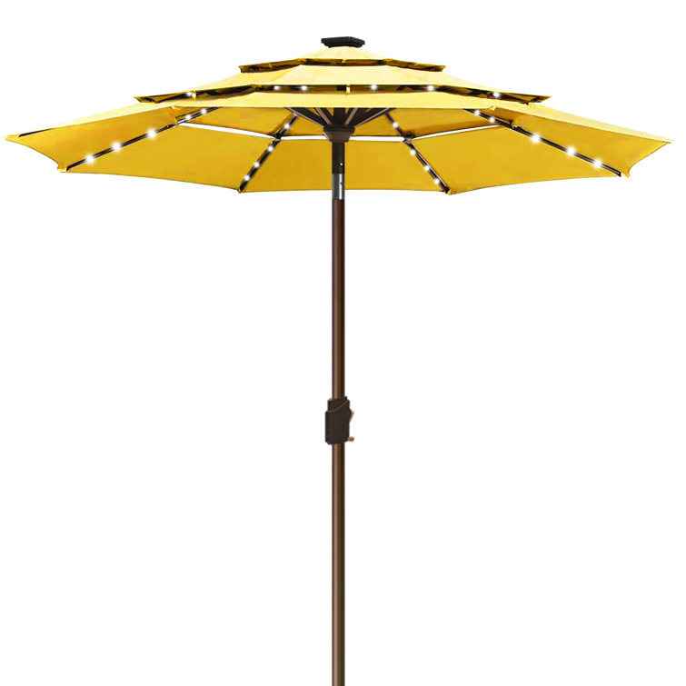 Keensburg 9' Lighted Umbrella