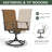 4- Person Round Dining Table With Swivel Chairs-1954123810
