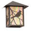 9" Wide Seneca Song Bird Right Wall Sconce