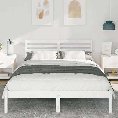 Solid Wood Bed Frame