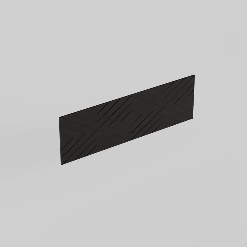 Lace-cut headboard
