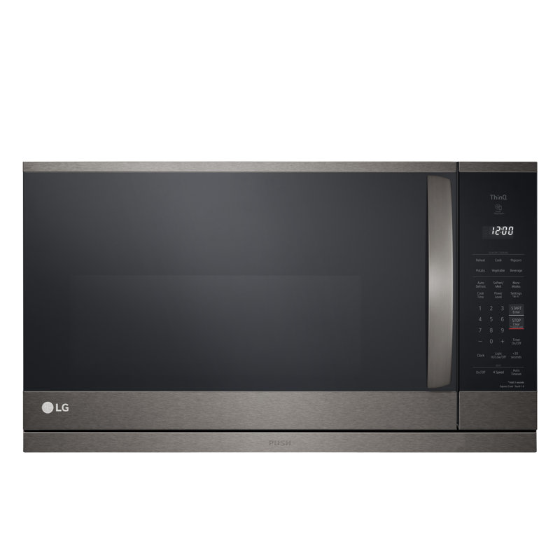 LG 2.1 cu. ft. Smart Wi-Fi Enabled Over-The-Range Microwave Oven with ExtendaVent® 2.0, Silver