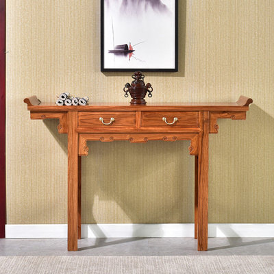 Nouvelle console en bois de style chinois.