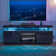Braderick 63.78'' TV Stand for TVs up to 70", Modern Media Console with Outlet and RGB LED Light