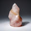 Polished Rose Quartz Flame Freeform from Brazil (1.3 Lbs)