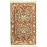 Nancyjean Hand Woven Cotton and Wool Oriental Area Rug