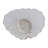 Hand-Blown Glass Pleated Organic Shaped Bowl