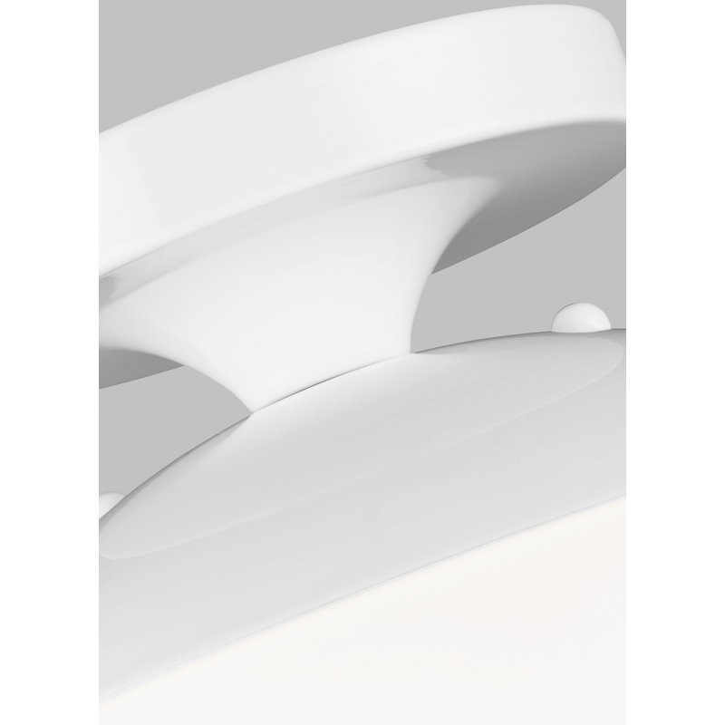 Leo 1 - Light Semi Flush Mount, White, No, White