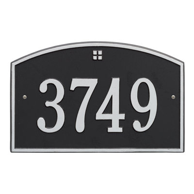 Personalized Arched Address Plaque