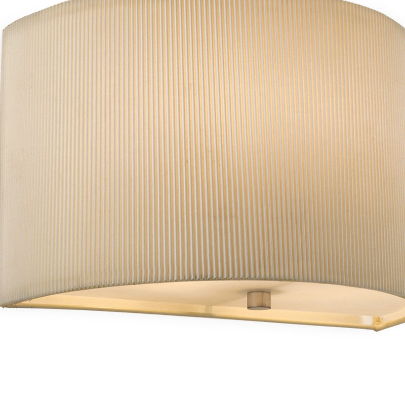 Clio Flush Mounted Sconce, Cream